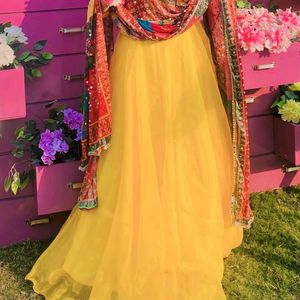 Yellow Ball Gown