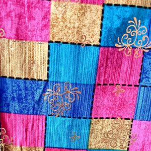 Beautiful Multicolour Rayon 2.28meter Kurta Cloth