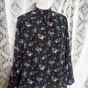 Floral Korean Top