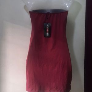 🤩Price Only For Today🤩 Maroon Bodycon Dress