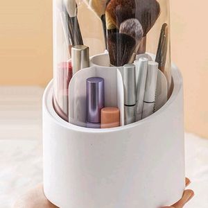 Rotating Makeup Brush Organizer