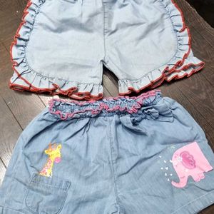 Pack Of 2 Shorts