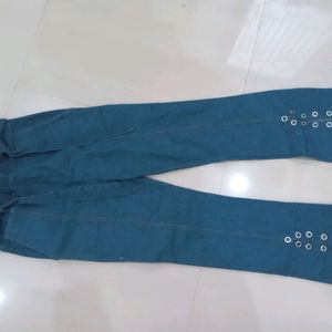 Blue Bootcut Denim