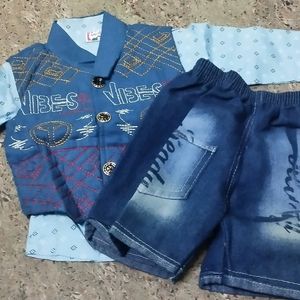 Baby Boy Shirt Pant Set