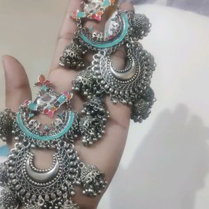 Beautiful Oxidised Jhumki