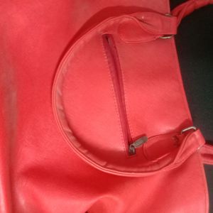 Orange Hand Bag