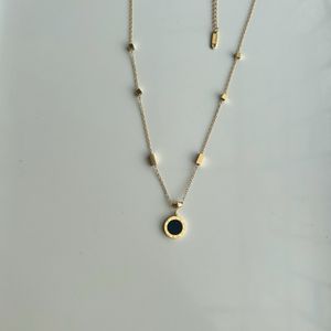 Anti Tarnish Roman Number Necklace