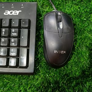 ACER/INTEX Desktop Keyboard & Mouse 100% Working