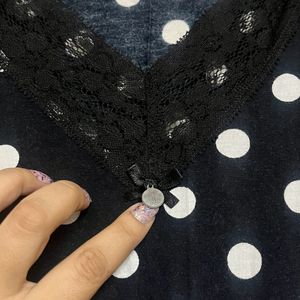 Polka Dot Night Dress