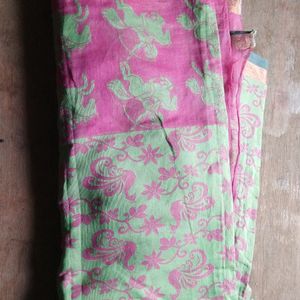 Fluorescent Green With Pink 🌺🌻🌹🌷 design