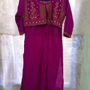 Jacket Style Kurta