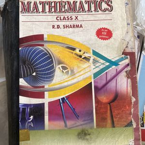 RD Sharama Class 10 Maths Book