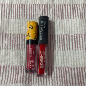 Two non transfer lipsticks combo