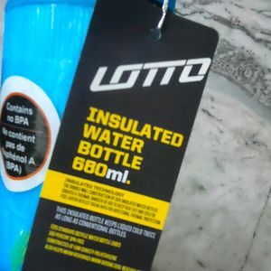 New Lotto Insulated Water Bottle 680ml