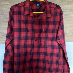 Red Coloured Indian Terrain Shirt