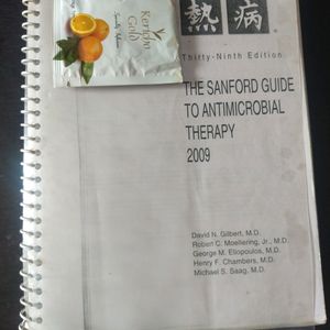 The Sanford Guide To Antimicrobial Therapy