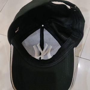 New Era Men's Olive Green Cap