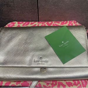 Authentic Kate Spade Crossbody Gold bag