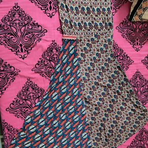 Women Multi Colour Long Kurti