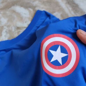 Captain America Vest For Boys