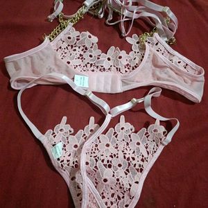 Underwire Bra Panty Set