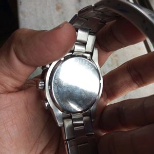 Fossil Orignal Designer Chronograph Silver