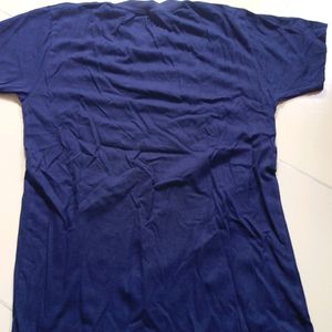 HALF SLEEVES BLUE T SHIRT