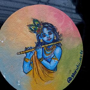 Krishna Canvas Painting