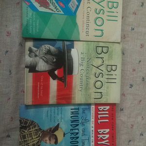 Bill Bryson Set Of Three