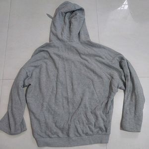 Oversized Unisex Grey Hoodie