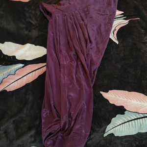 Silk Salwar Purple