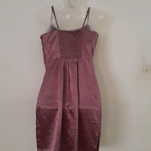 Mauve Party Wear Dress (Women's)