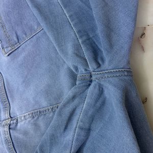 Light Blue Denim Shorts