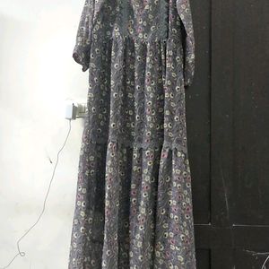 It's A Floral Gown With Xl