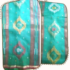 Brand new light weight thread work saree &fall