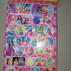 Barbie Stickers.