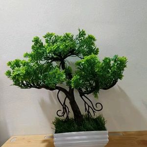 Artificial Green Bonsai Plant