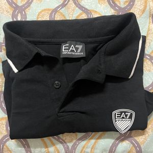 Authentic Armani Polo Black Tshirt