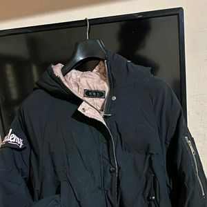 Jacket With Hoodie Cap