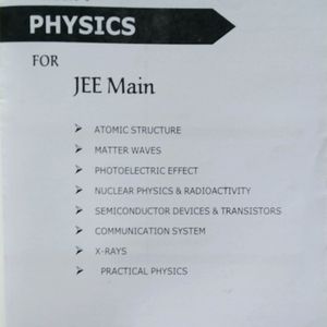 JEE MAIN PHYSICS MODULE-4&5&6