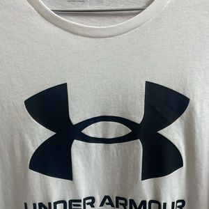 Under Armour White T Shirt