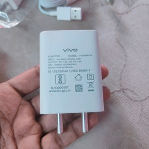 Vivo ⚡Fast Charger 18watt With Cable Original ✅