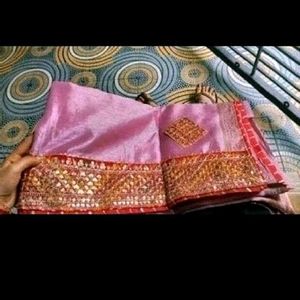 New Cotton Silk Saree With Blouse Piece