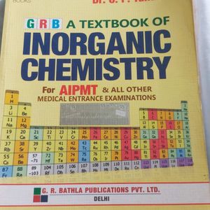 GRB INORGANIC CHEMISTRY FOR NEET