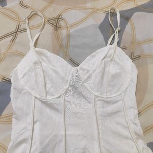 H&M Corset Style Bustier Top.