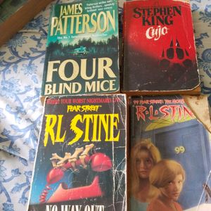 Cujo Four ,Blind Mice,Two Rl Stein Books