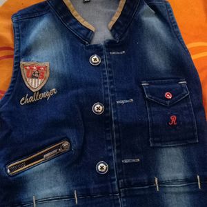 Fancy Denim Jacket 2-4 Year