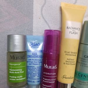 Sample Face Products