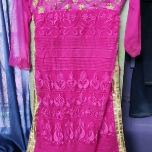 Pink Kurta Only Size Xl