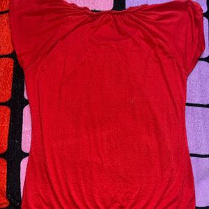 Beautiful Red Top XL Size